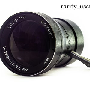 OBJECTIF ZOOM METEOR - 8 m-1 (1,8 / 9-38) Appareil photo argentique Monture quartz et quartz Monture C m25