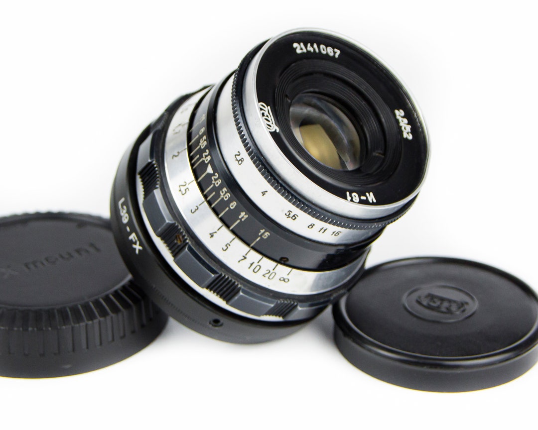 INDUSTAR-61 ソビエトレンズ 2.8 / 53 mm ライカマウント 富士フイルム