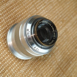 Lente XENAR 1 : 3,5 F = 7,5 cm Jos. Schneider-Kreuznach Made in Germany
