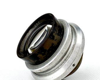 RARE vintage DKL lens 13,5cm  f/3.5  Mount M39 Germany Friedrich Deckel