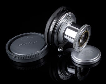 INDUSTAR-10 Fed 50 mm f/3.5 ソビエトレンズ – M39 マウント – Sony E