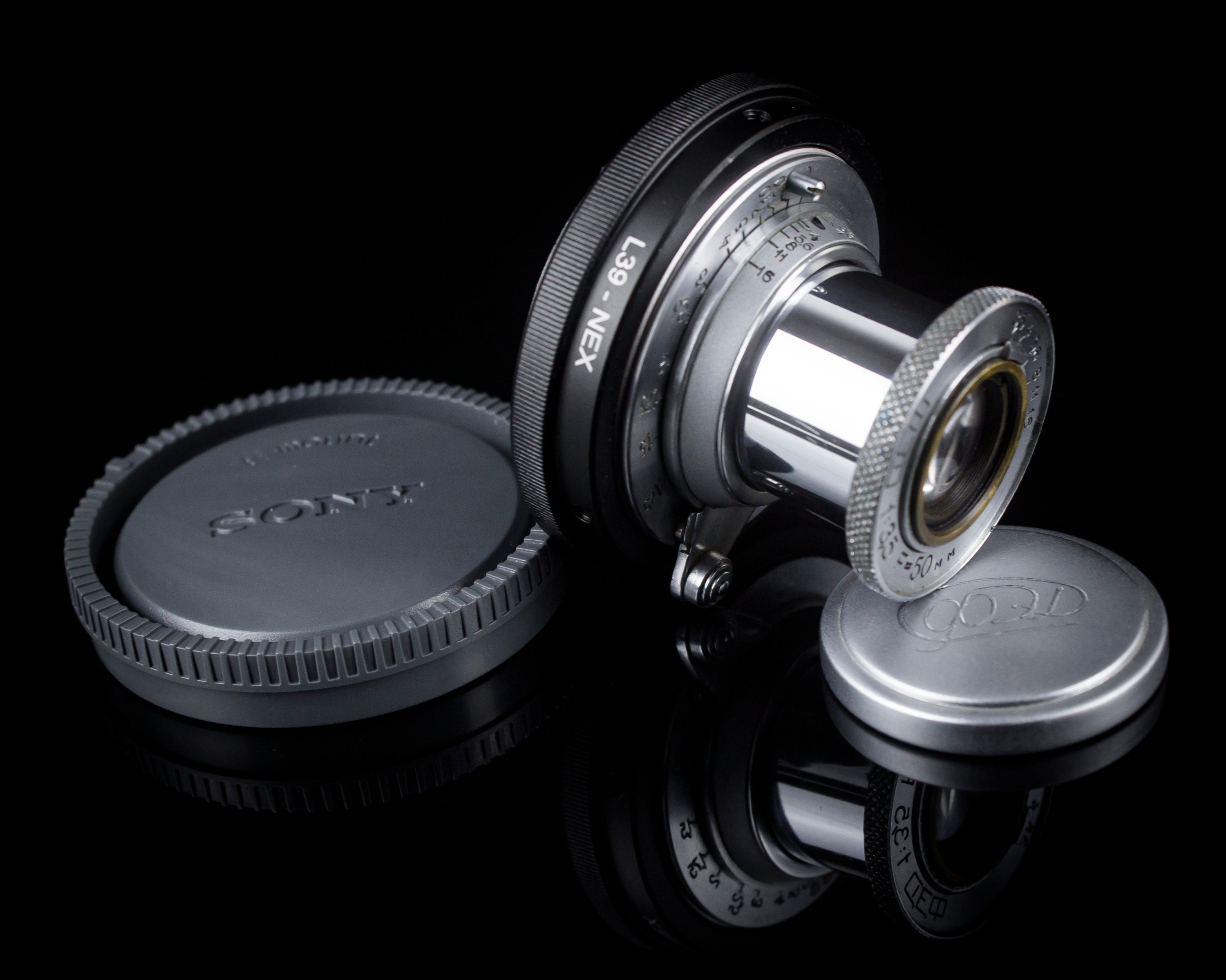 INDUSTAR-10 Fed 50mm F/3.5 Soviet Lens – M39 Mount – Compatible