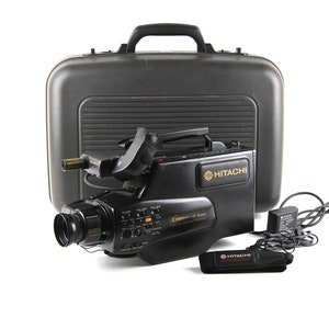Film Cinema Video Camera Recorder  HITACHI CCD - II  Vm 2380E Full set  Japan Japanese quality
