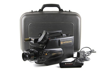 Film Cinema Video Camera Recorder  HITACHI CCD - II  Vm 2380E Full set  Japan Japanese quality