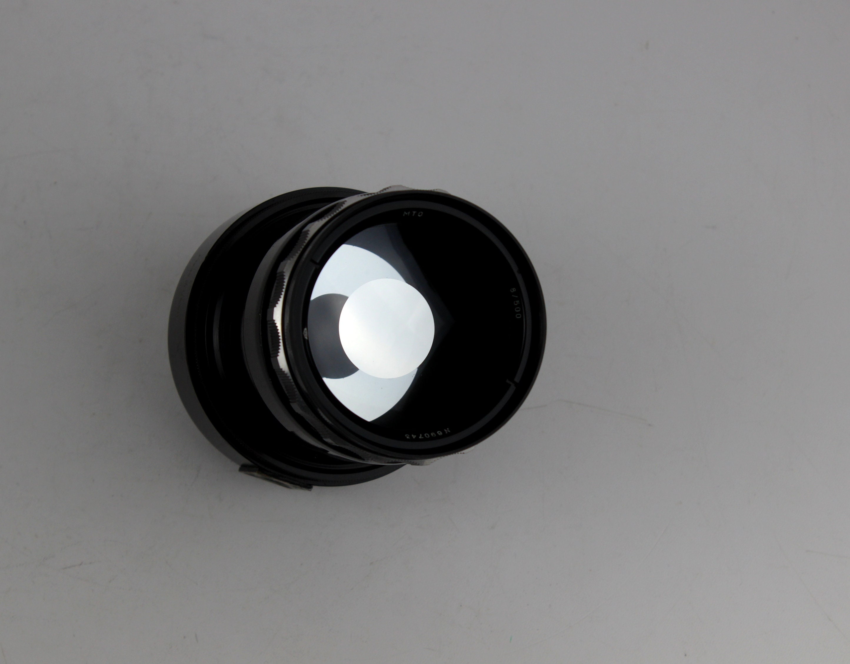 ソビエトレンズ MTO - 500 (8/500) 望遠レンズ マウント M39 - M42