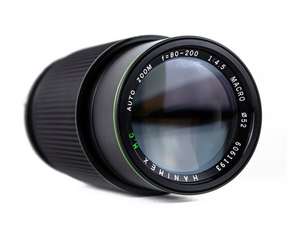 Vintage HANIMEX MC Auto Zoom 80-200mm F/4.5 Macro Lens Pentax - Etsy