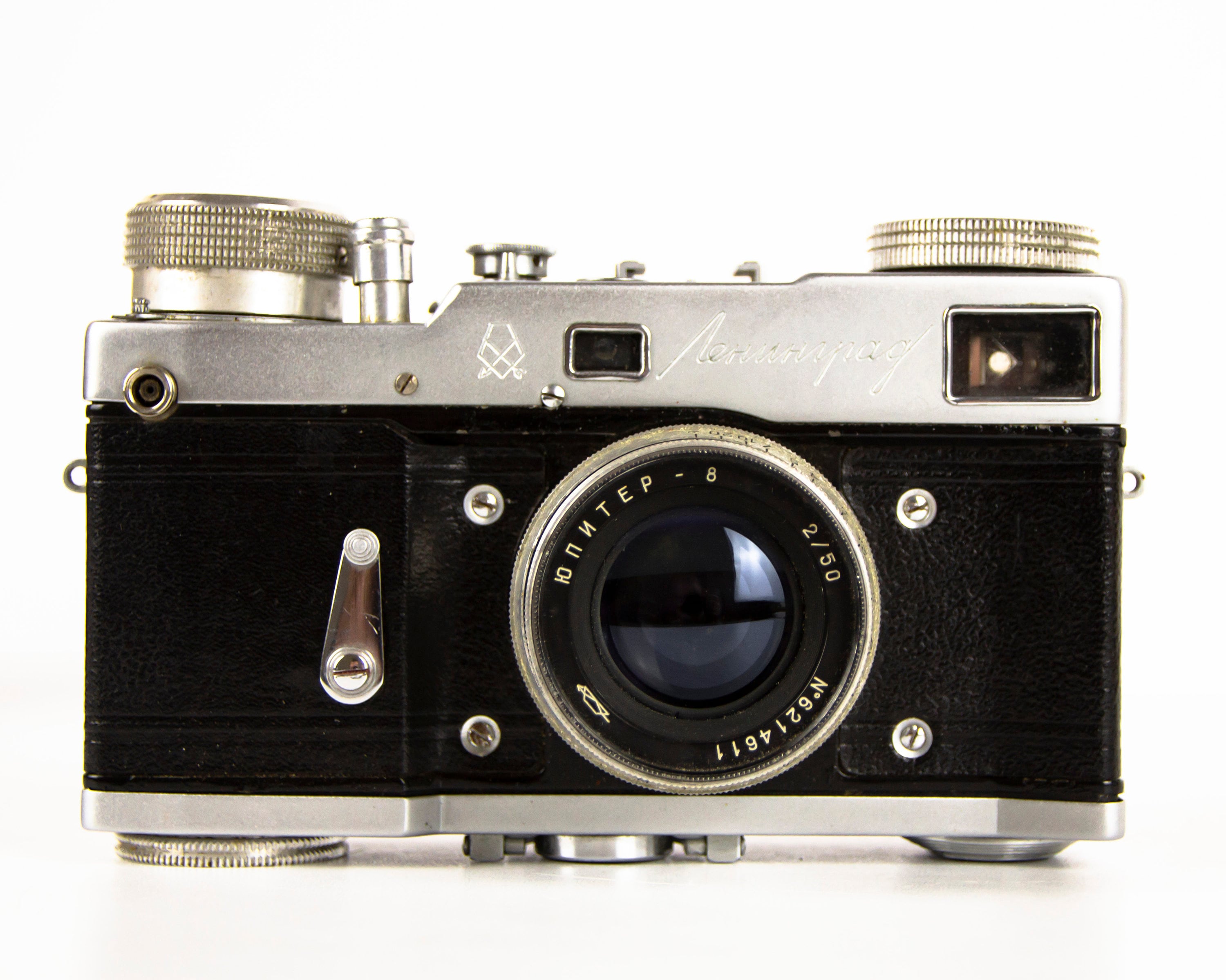 レニングラード ジュピター8 動作品 カメラ LENINGRAD SLR スプリングモーターレンズ JUPITER - 8 (2
