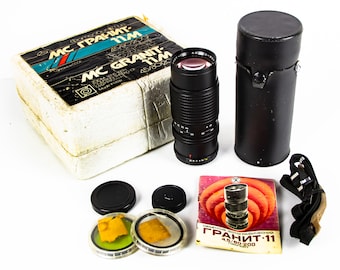 MC GRANIT-11M ZOOM Teleobjetivo 4.5/80-200 Montura M42