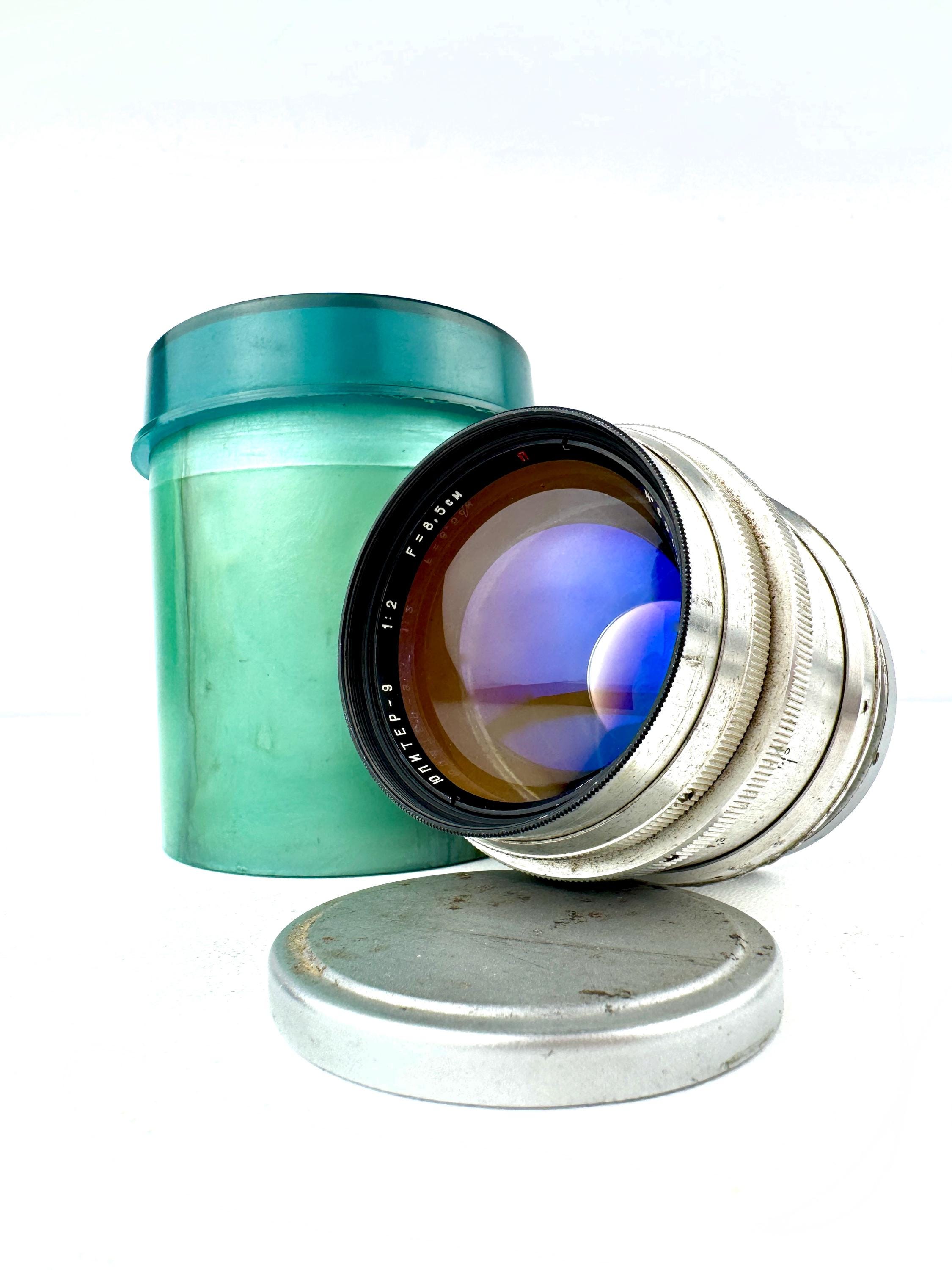 KMZ シルバーレッド P ジュピター-9 85mm f/2 コンタックス レンジ