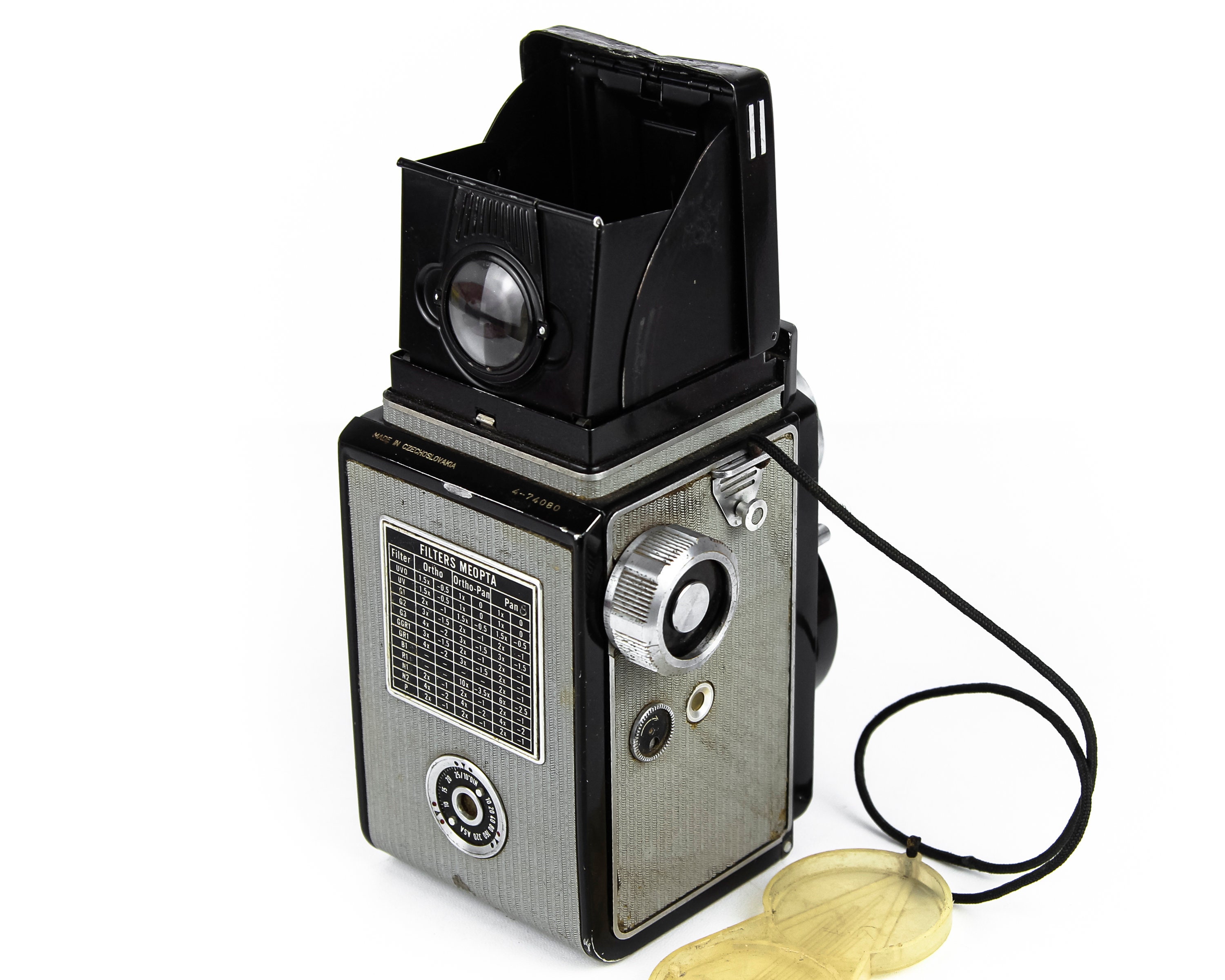 Flexaret Automat Belar 35mmフィルムキット Vintage Camera FLEXARET Meopta Lens Meopta Belar 3,5 / 80