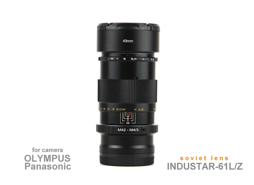 Soviet Lens INDUSTAR - 61 L/Z MC 50mm F/2.8 Tessar Mount M42 - M4