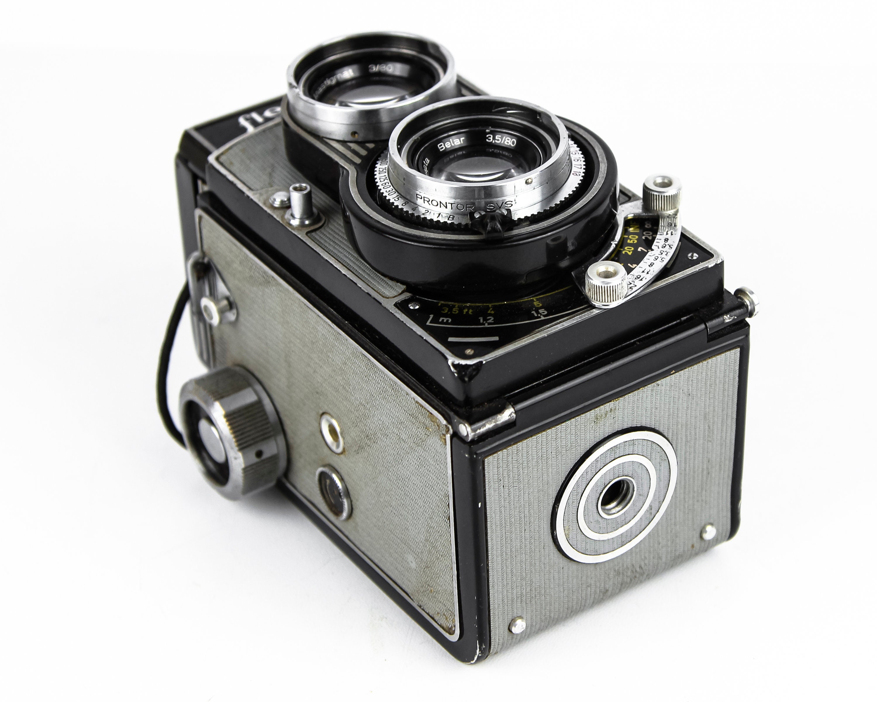 ヴィンテージカメラ FLEXARET Meopta レンズ Meopta Belar 3,5 / 80  