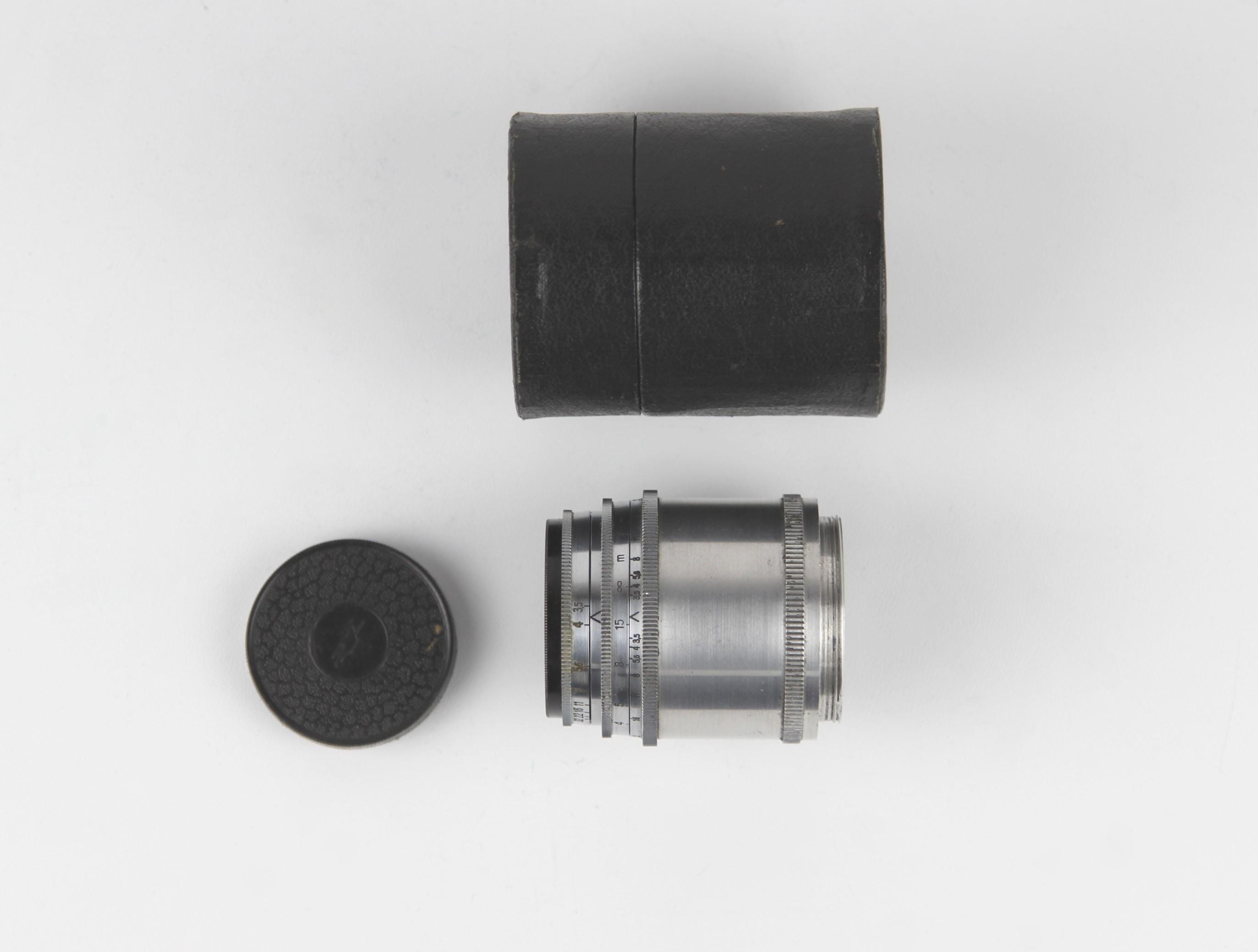 Objectif Carl Zeiss Jena Triotar 135 mm f/4 monture M42