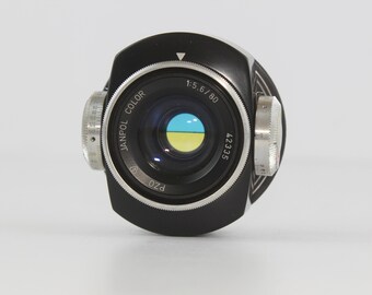 ヴィンテージ引き伸ばしレンズ JANPOL COLOR Pzo f 5,6 1:80 KROKUS