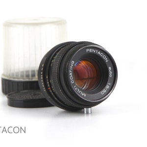 PENTACON  auto  Lens 1.8/50 fast lens  Mount M42  Lens DDR  Zenit Praktica