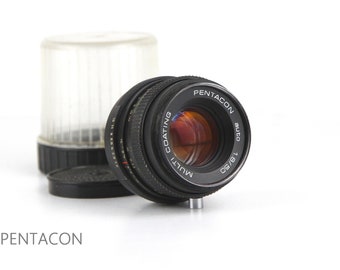 Pentacon 50mm F/1.8 Lens - M42 Screw Mount - Etsy