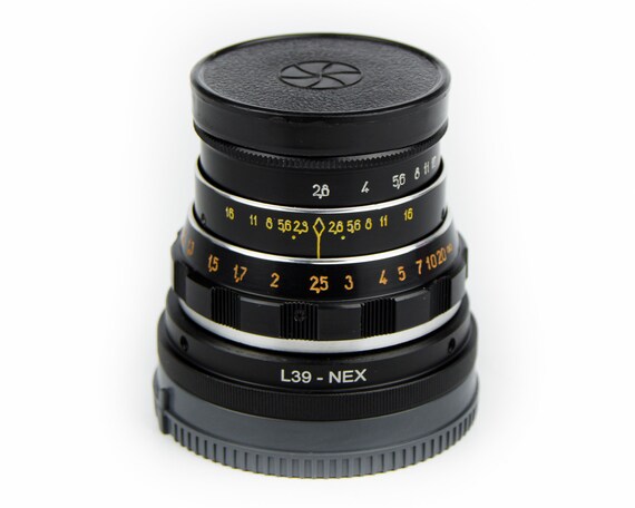 Soviet Lens INDUSTAR-61 F 2.8/53 Mm Copy Leica M39/l39 Zorki FED