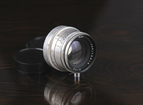 Obiettivo Jupiter-8 50mm F/2 Argento Per Leica M39 – URSS, Raro, Revisionato