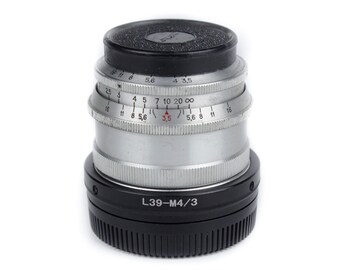 50 mm f/3.5 レンズ INDUSTAR - 50 ソビエトレンズ アングル