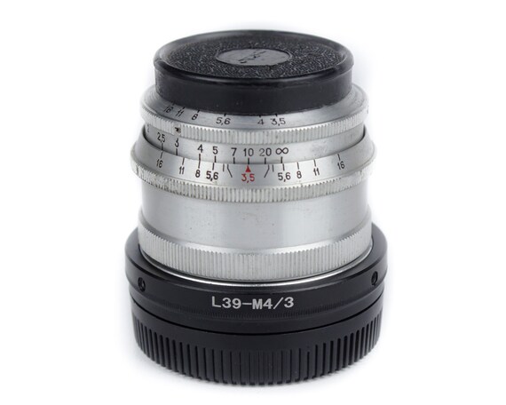 50 mm f/3.5 レンズ INDUSTAR - 50 ソビエトレンズ アングル