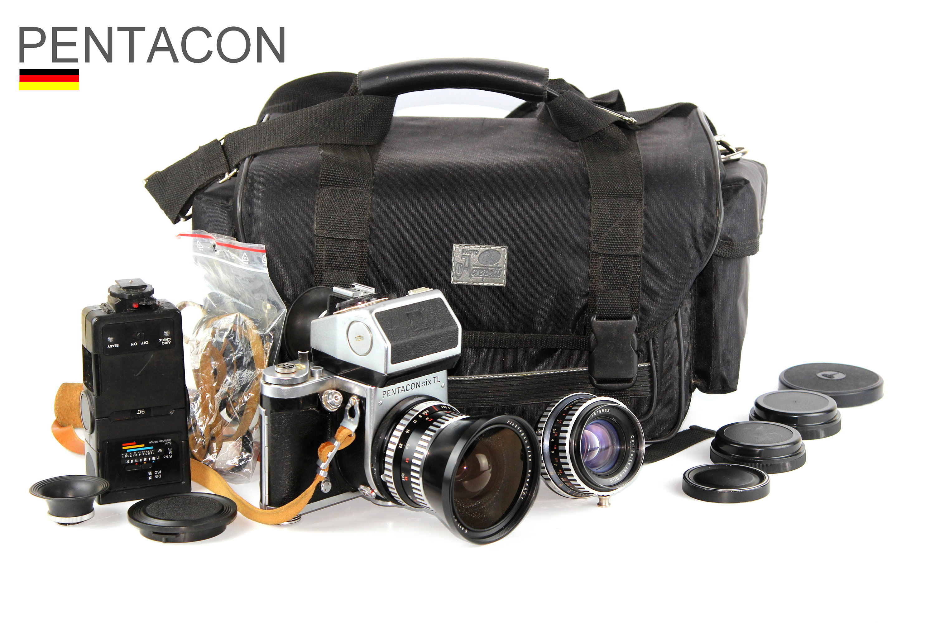 ☆ジャンク【PENTACON】SIX TL + レンズ4点 セット ☆ジャンク
