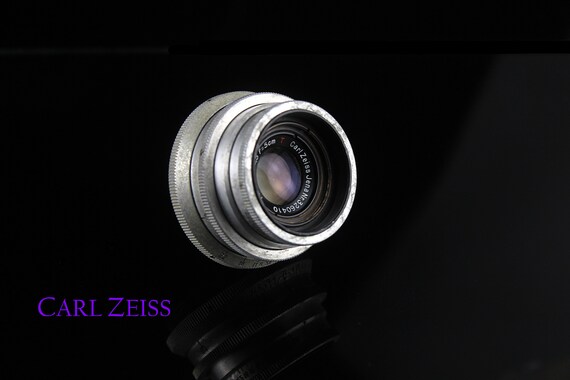 Lens Carl Zeiss Jena Tessar Red 