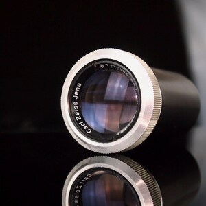 Lens Carl Zeiss Jena Triplet 3,5 / 100 PROJECTION LENS Made in Germany