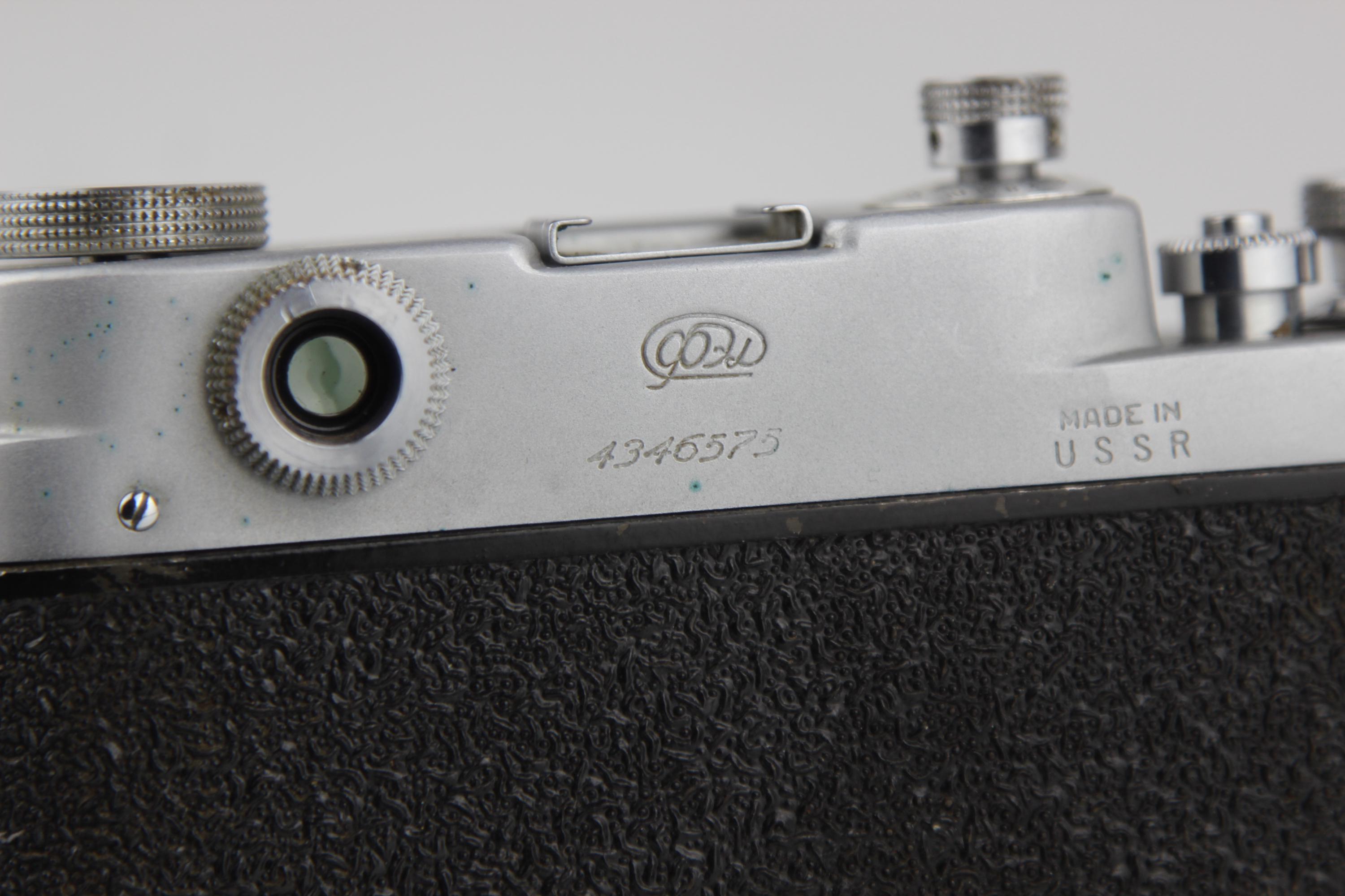 ソビエト ヴィンテージ カメラ FED - 3 レンズ INDUSTAR - 61 f 2,8/53