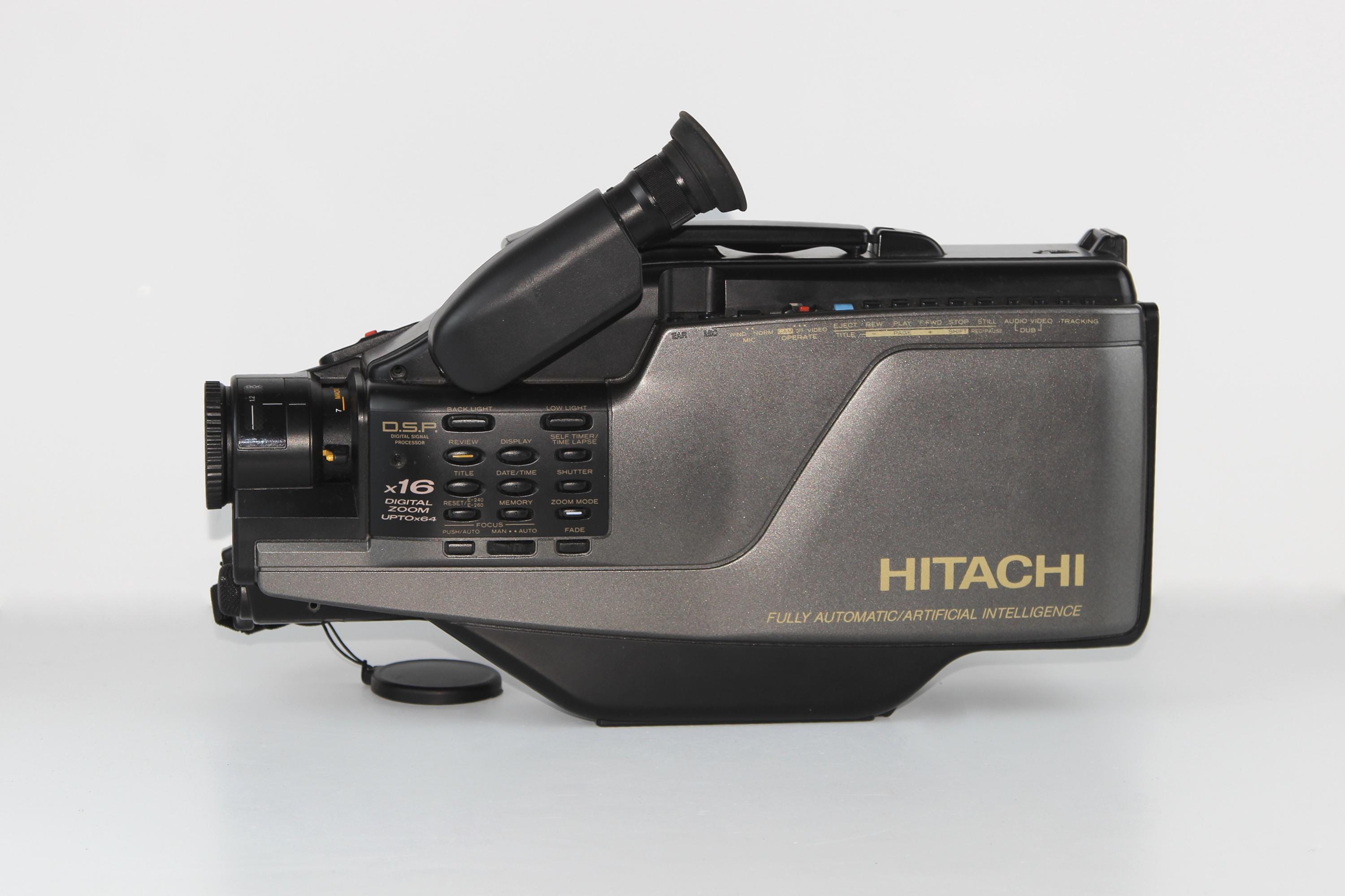 Film Cinema Filming Apparatus Video Camera HITACHI VM - 3500E Lens