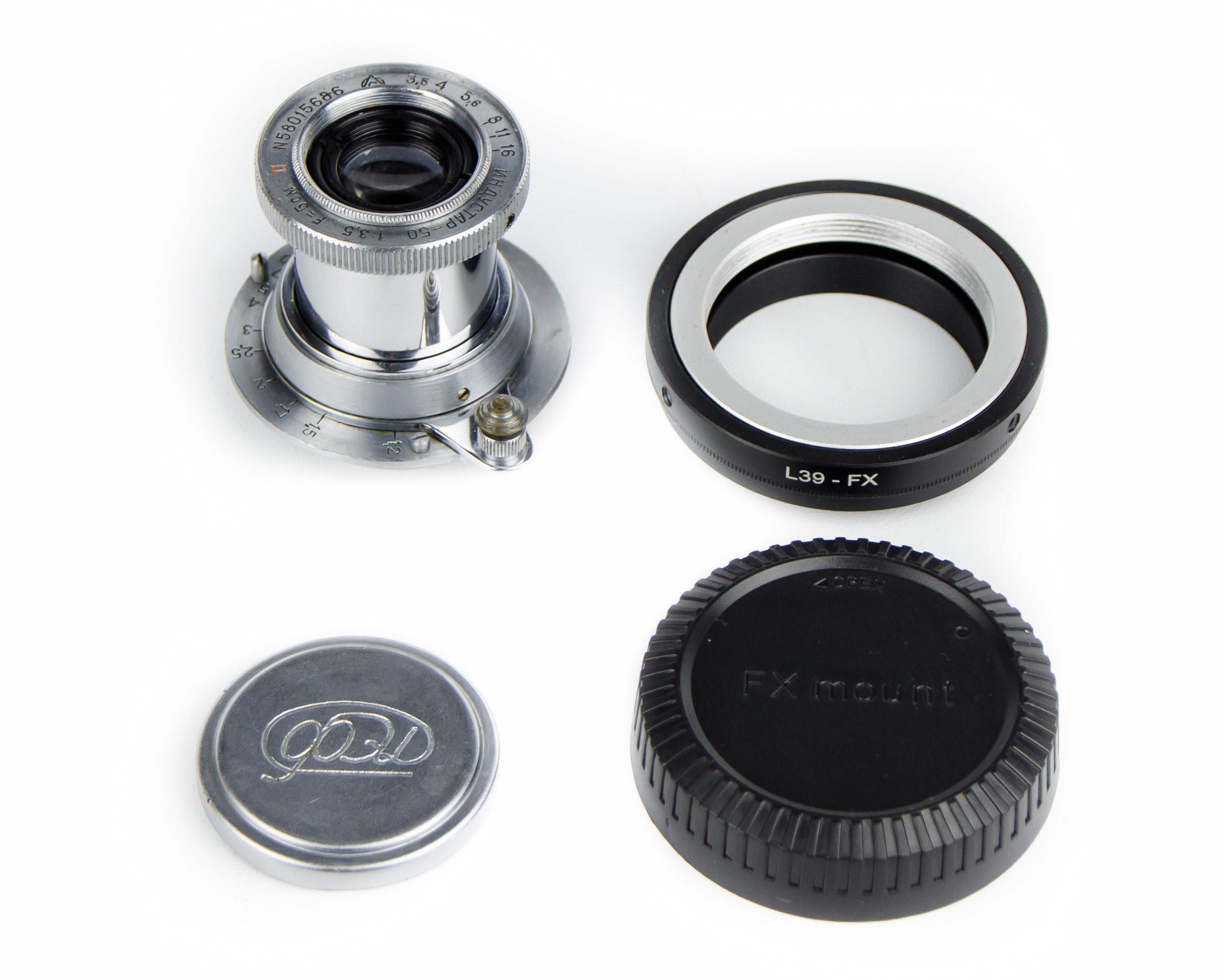 ソビエトレンズ INDUSTAR - 50 (3.5/50 mm) mm コピー ライカマウント