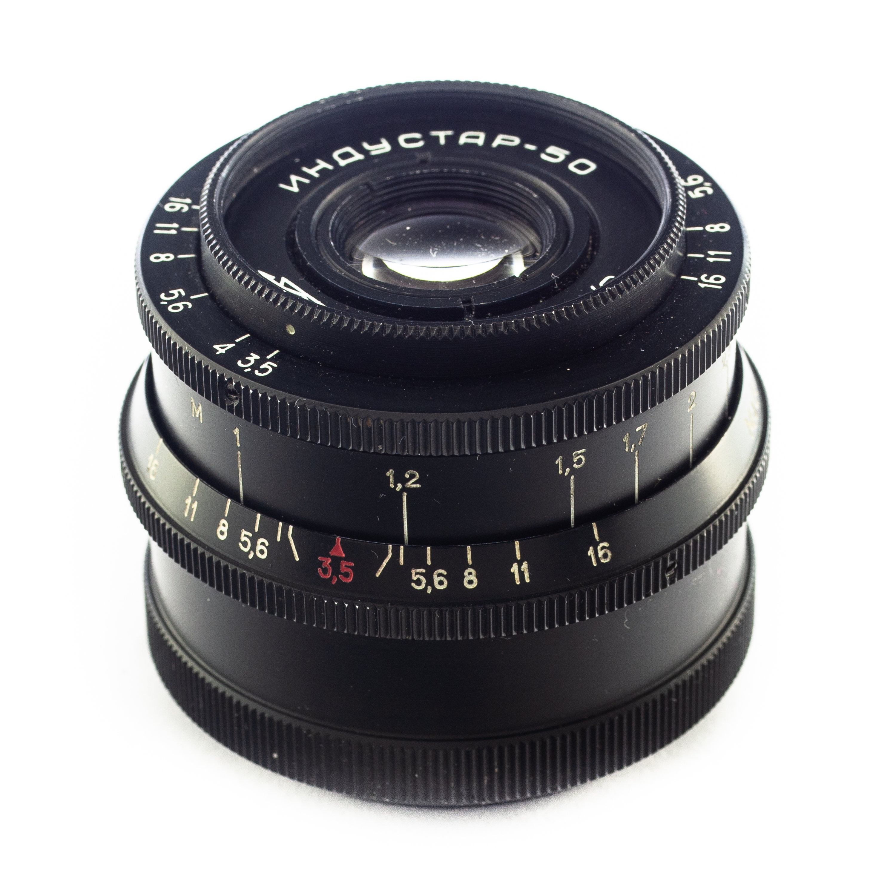 GEWARTET! 1960! Industar-50 Objektiv 50 Mm F/3,5, UdSSR Für Fed