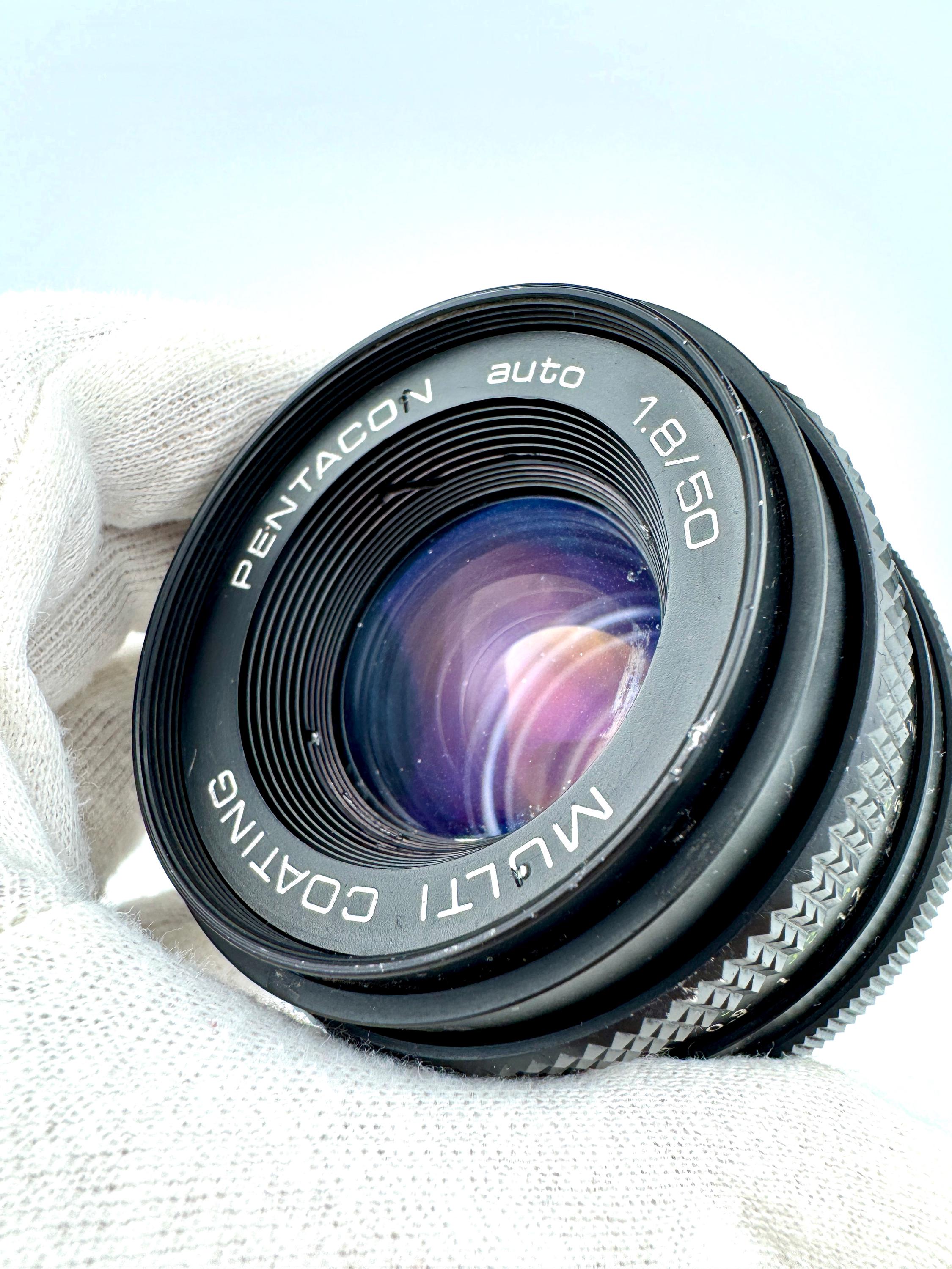 ビンテージ Pentacon Auto MC 50mm f/1.8 高速レンズ M42 DDR Zenit