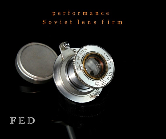 INDUSTAR - 10 Soviet Lens FED 50mm F/3.5 Copy Leica Mount