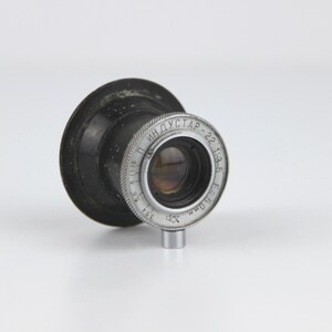 Lens INDUSTAR: 22 (3,5 / 50 mm) rode &quot;P&quot;-lens leica-vatting M39/L39