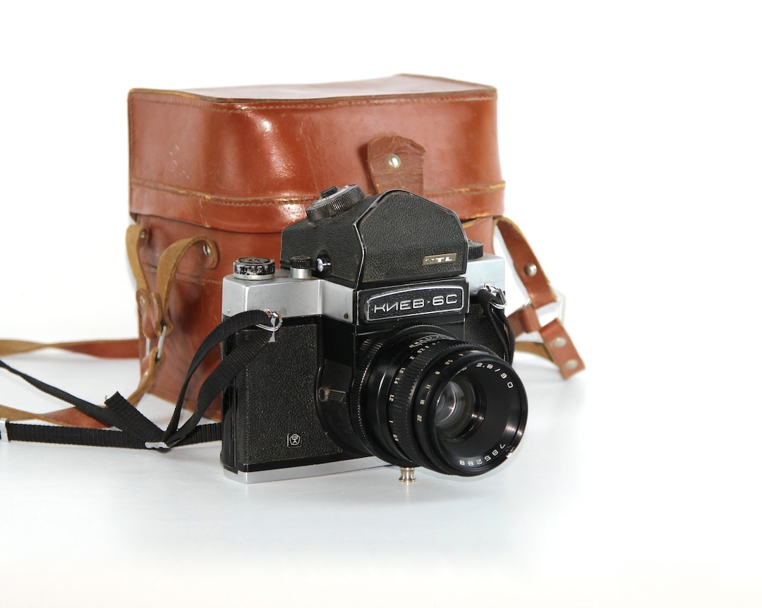 Soviet Camera KIEV 6S Lens VEGA 12B (2,8/90) PENTACON Six Medium Format  X