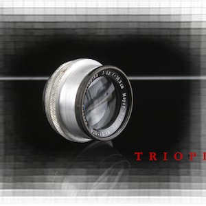 MEYER - GORLITZ Anastigmat Trioplan 1 : 6,3 F = 16,5 cm