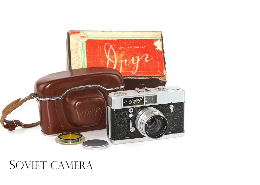 Buy DRUG Vintage Soviet Camera ZORKI KMZ Lens Jupiter (2 50) Copy  Leica Made in Ussr Online in India