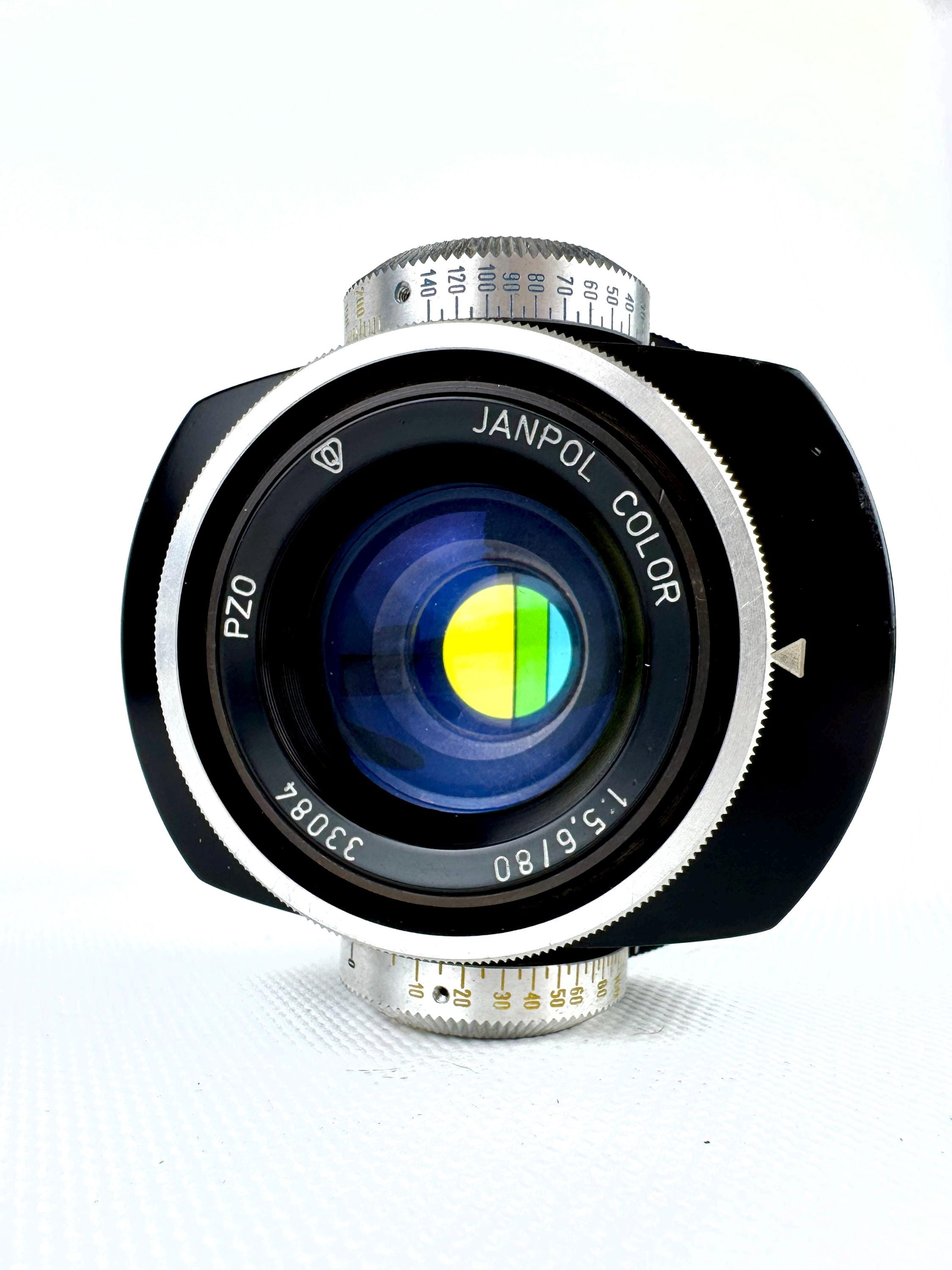 ヴィンテージ JANPOL COLOR PZO 80 mm f/5.6 引伸レンズ M42 クロクス