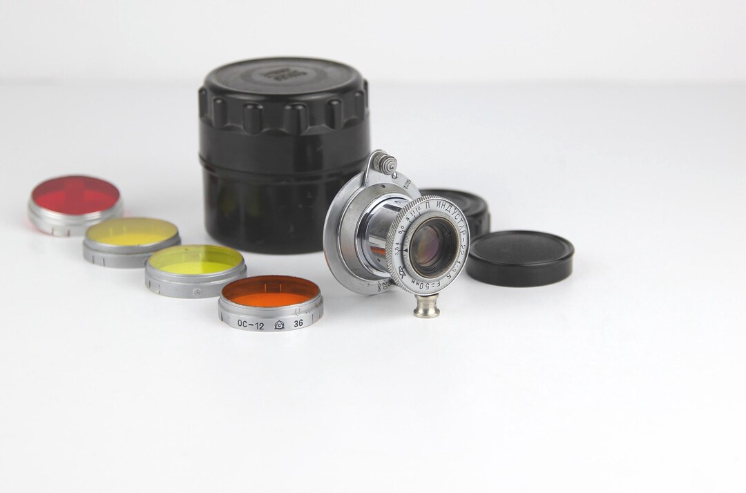 Objectif FED 50 Mm F/3.5 – Monture M39 (LTM) – Pour FED, Zorki, Leica – Occasion Bon état – Fonctionne Parfaitement