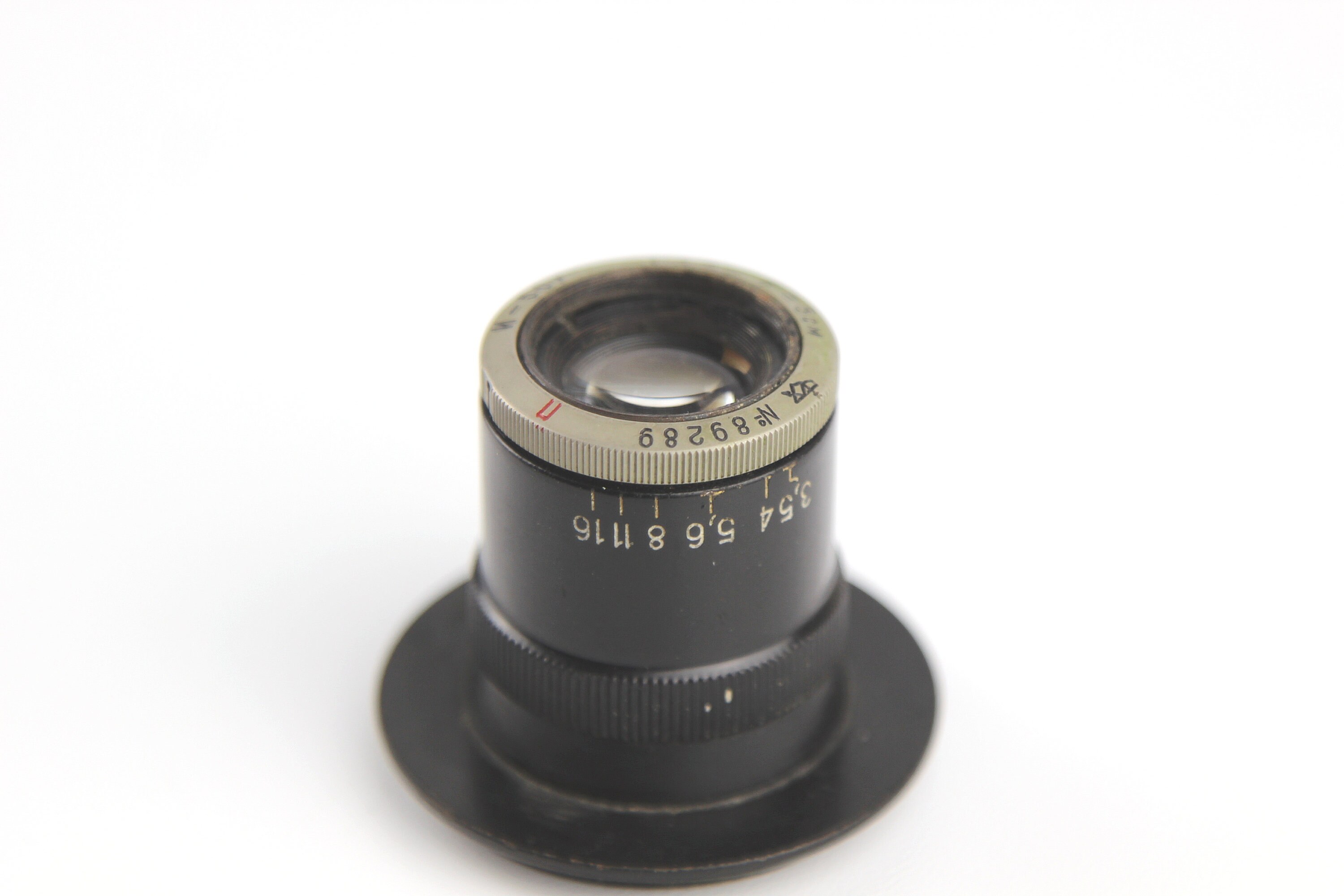 レンズ INDUSTAR - 50 U (3.5 / 50 mm) レッド 