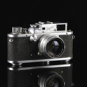 RARE Camera ZORKI - 3 (S/n 02249) Lens Zk Sonnar JUPITER - 8 (S/n 5005546)