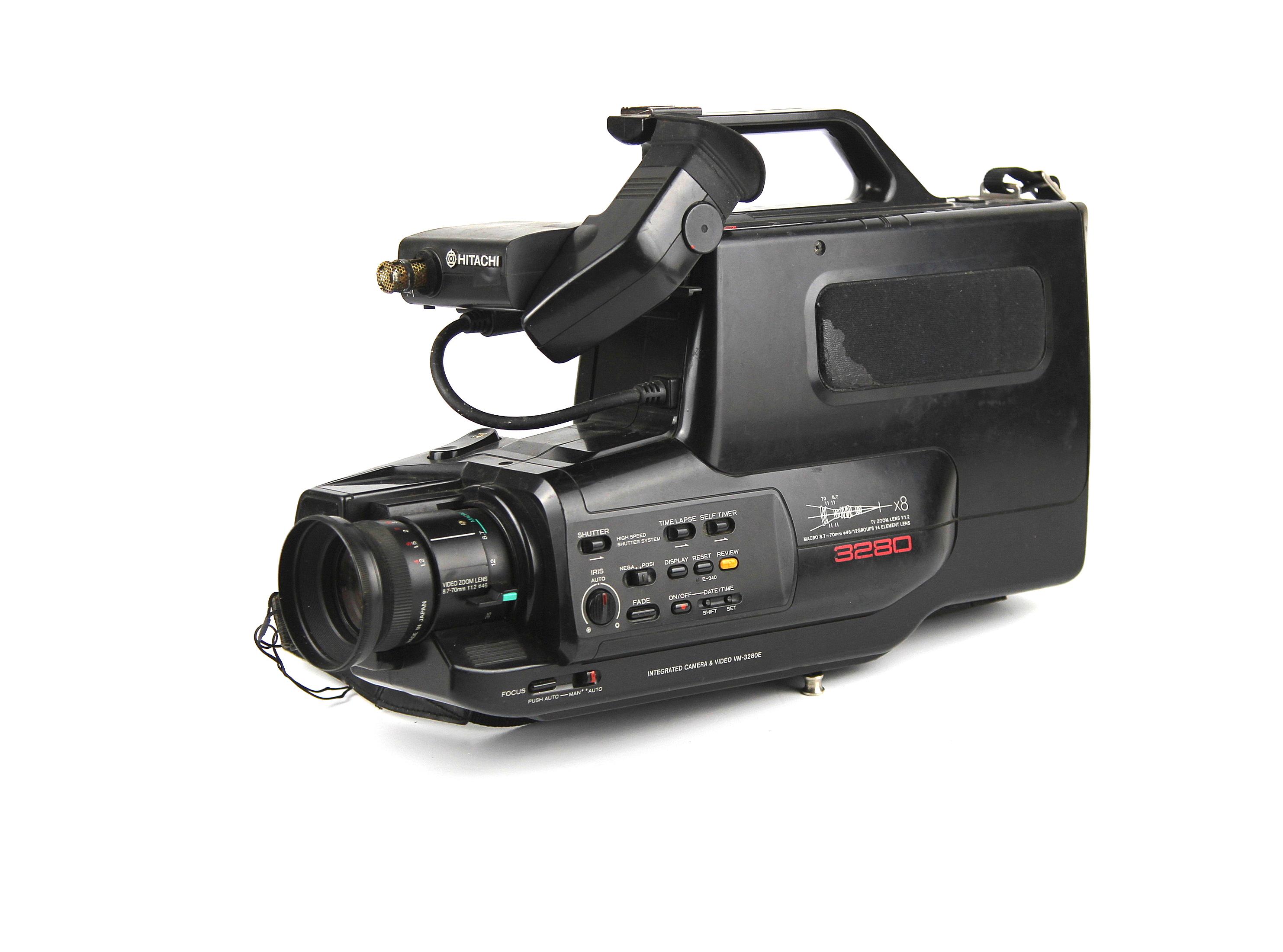 Film Cinema Filming Apparatus Video Camera HITACHI 3280 Lens TV