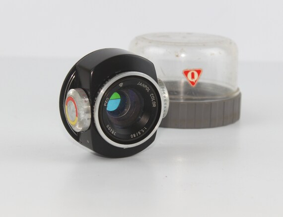 ヴィンテージ引き伸ばしレンズ JANPOL COLOR Pzo f 5,6 1:80 KROKUS