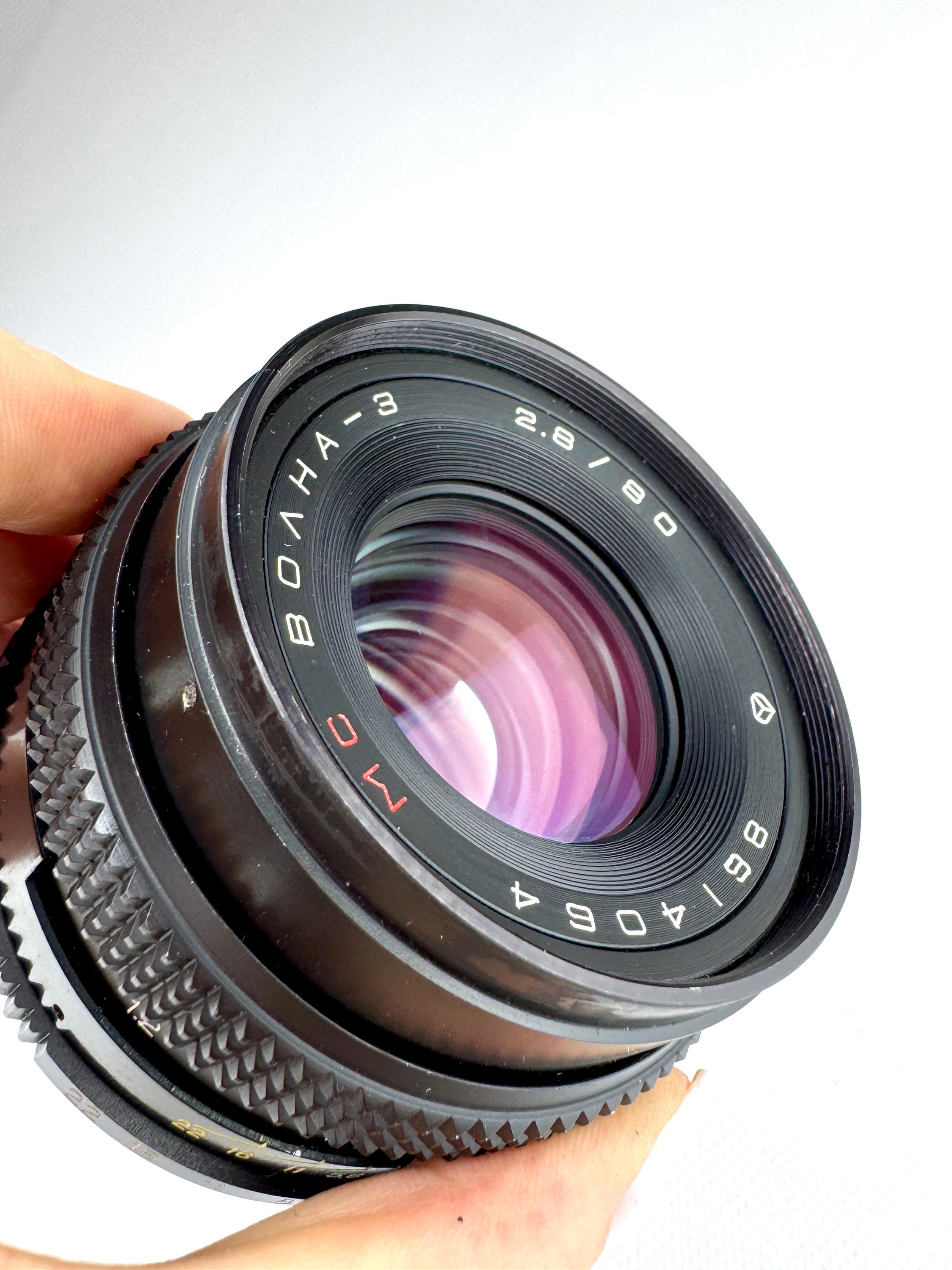 MC VOLNA - 3 ソビエトレンズ 80 mm f/2.8 Biotar 中判マウント