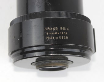 Soviet Lens MTO - 500 (8 / 500) Telephoto Lens Mount M39 Soviet Lens MTO - 500 (8 / 500) Telephoto Lens Mount M39