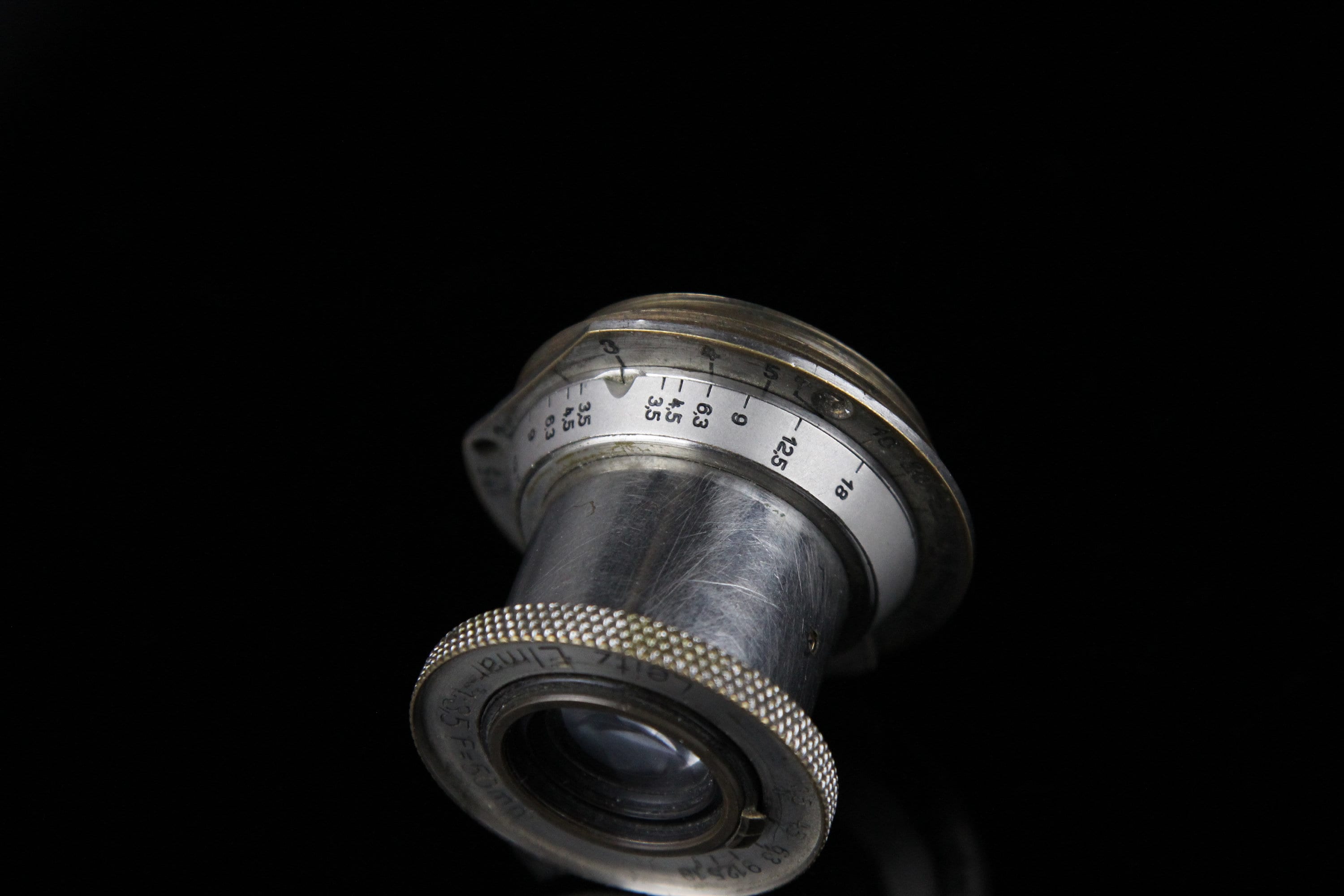 RARE Lens LEITZ ELMAR (1 : 3,5 F = 50 Mm) Mount M39 Early Edition