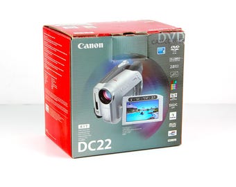 Camcorder DVD Camera CANON DC 22 E Japan - Etsy