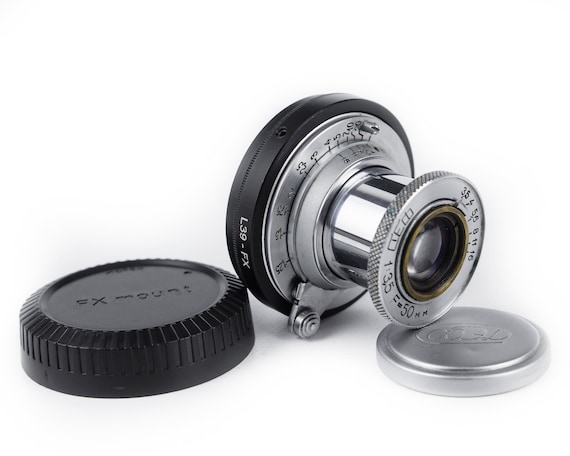 Soviet Lens INDUSTAR - 10 FED (3.5/50 Mm) Copy Leica Mount M39