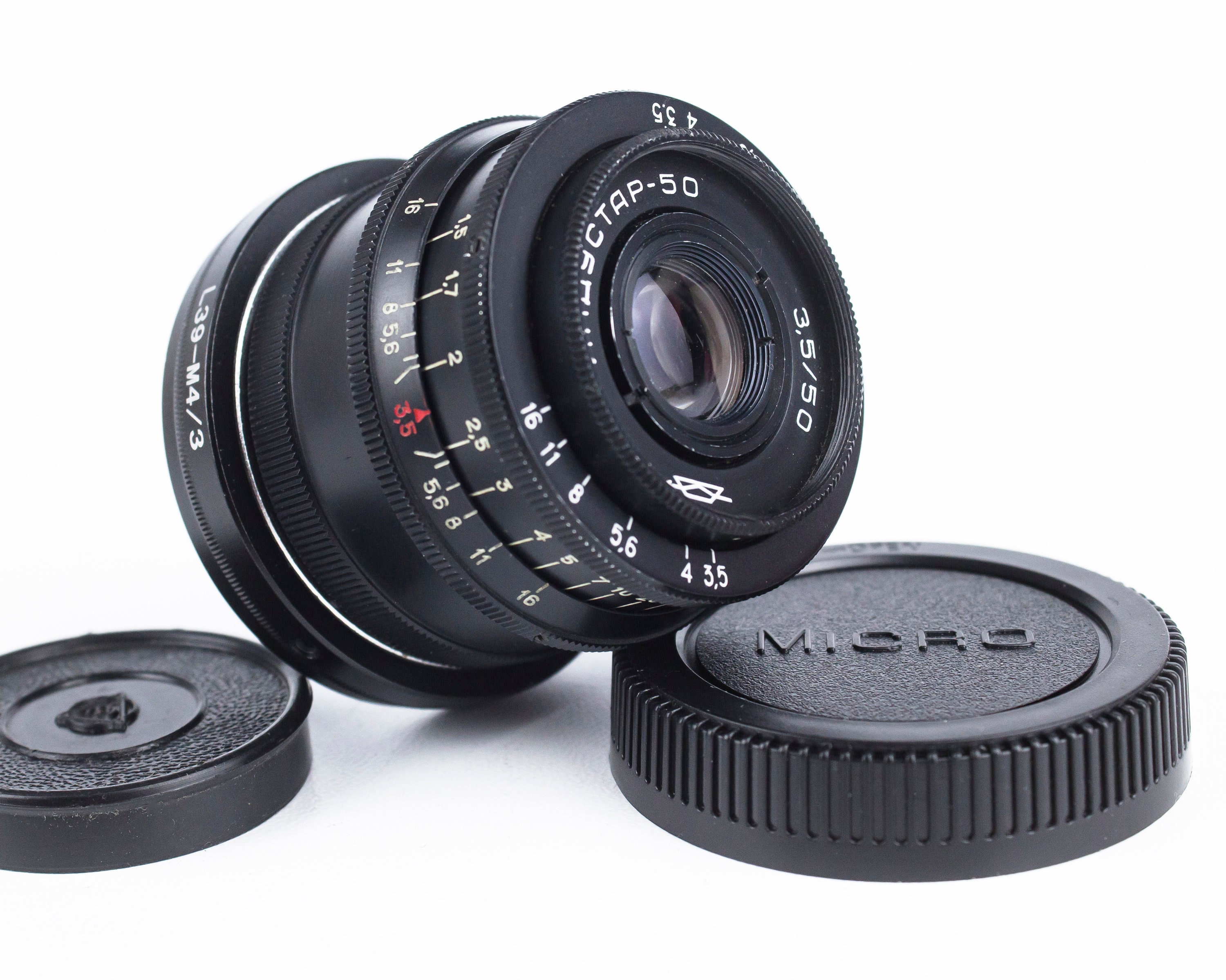 INDUSTAR-50 50mm/f3.5 L39マウント INDUSTAR-50 50mm/f3.5 L39マウント - メルカリ