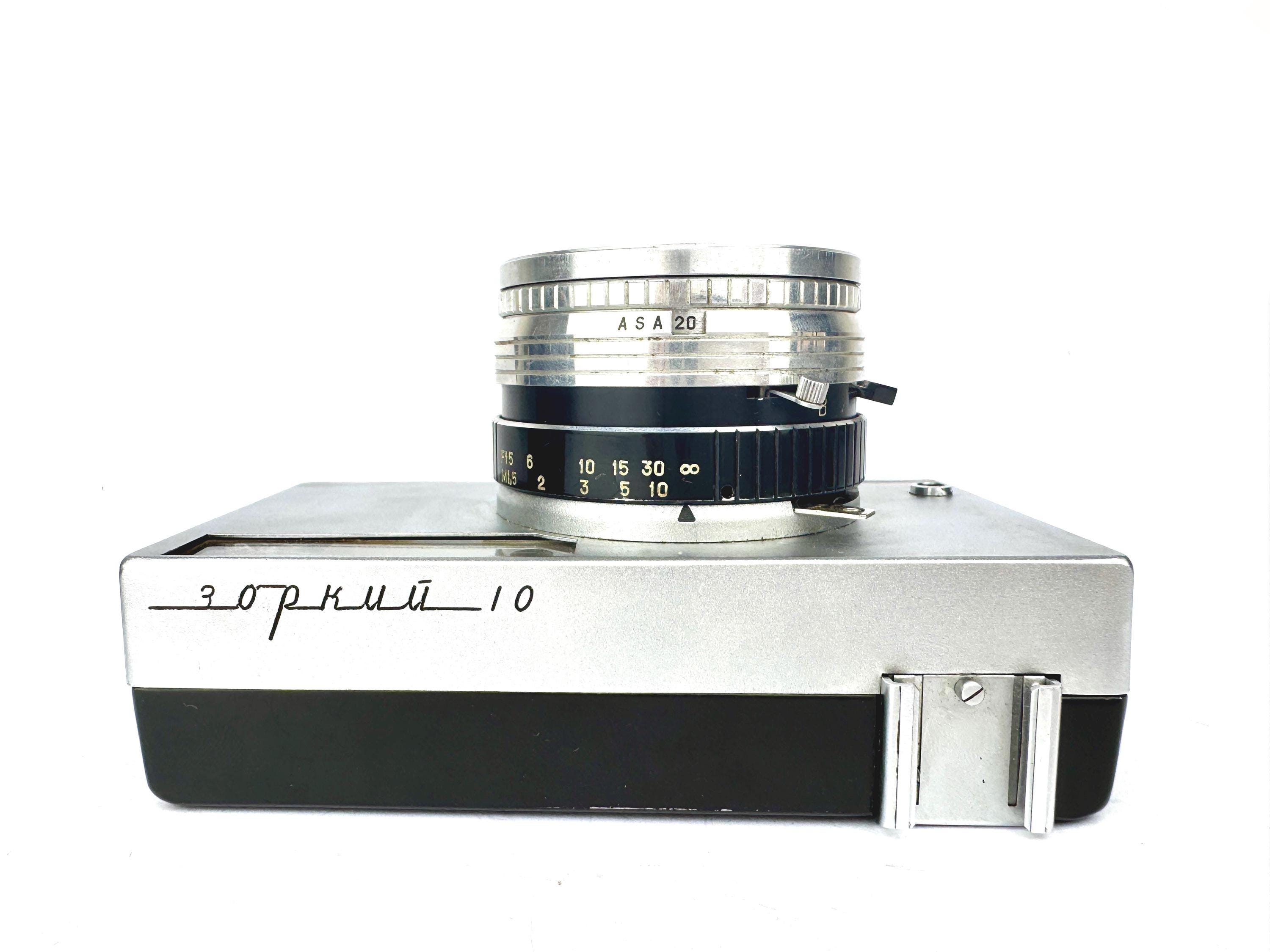 ソビエトKMZカメラZORKI - 10レンズIndustar - 63 f2,8 / 45 mm - Etsy